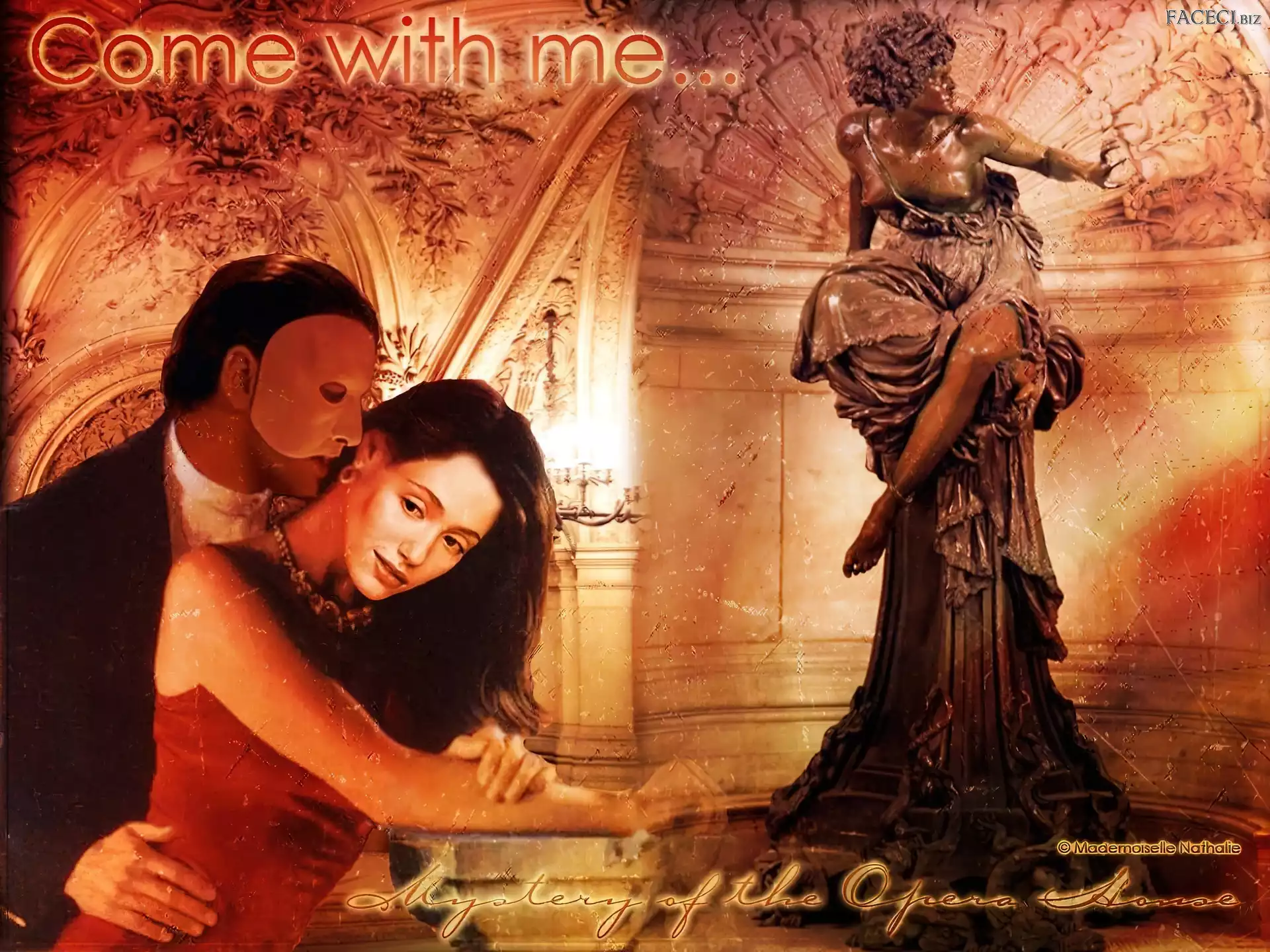 Phantom Of The Opera, Emmy Rossum, figurka, Gerard Butler